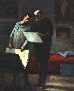 Honore  Daumier Advice to a Young Artist China oil painting reproduction